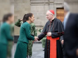 Sheinbaum insistirá con el secretario del Vaticano en la visita de León XIV a México